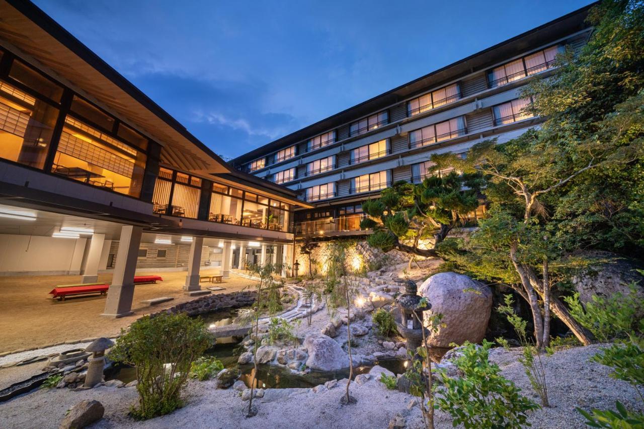 הצוקייצ'י Miyajima Grand Hotel Arimoto מראה חיצוני תמונה
