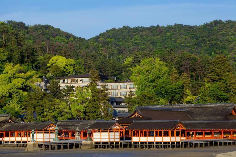 הצוקייצ'י Miyajima Grand Hotel Arimoto מראה חיצוני תמונה